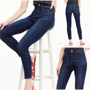 J.Crew The Lookout High-Rise Skinny Jeans – Size 26, Dark Wash
